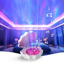 Projetor de luz noturna PILIPALASTAR Northern Lights Purple