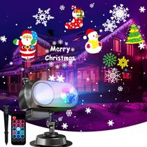 Projetor de Luzes de Natal Minetom - 20 Efeitos HD para Área Externa
