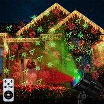 Projetor de luzes laser de Natal YMing vermelho/verde impermeável Projetor de luzes laser de Natal YMing vermelho/verde impermeável