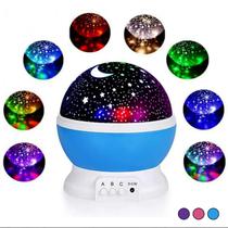 Projetor De Luzes Luminária de Mesa Rotativa Galaxia USB Projetor De Luzes Luminária de Mesa Rotativa Galaxia USB