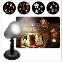 Projetor De Natal Imagens Laser Externo Jardim Decoração Natal - mbr Projetor De Natal Imagens Laser Externo Jardim Decoração Natal - mbr