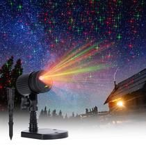 Projetor de Natal Laser Lights Minetom Vermelho/Verde IP65