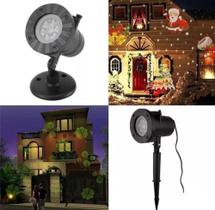 Projetor De Natal Led Luzes Espeto Jardim Halloween Festa - AKKI