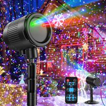 Projetor de Natal Lights anysun 3 cores a laser com controle remoto