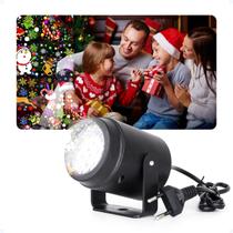 Projetor De Natal Natalino Holofote Iluminação P/ Decoração