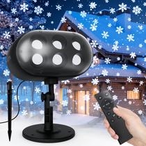 Projetor de Neve LED NACATIN - Luzes de Natal 2024