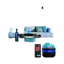 Projetor De Ondas Oceânicas Galáxia Estelar LED RGB Com Controle Remoto Inteligente Para Decoração