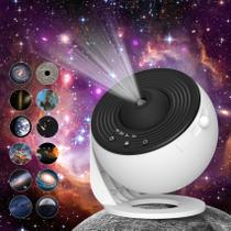 Projetor de planetário FlyEagle Galaxy com 13 discos de filme
