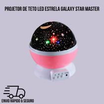 Projetor de Teto LED Estrela Galaxy Star Master