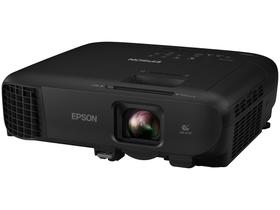 Projetor Epson PowerLite FH52+ Full HD Portátil - 4000 Lumens 3LCD Wi-Fi USB HDMI Preto