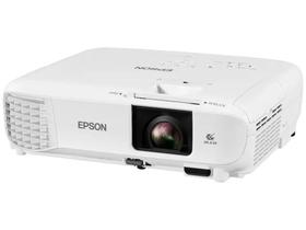 Projetor Epson PowerLite W49, Tecnologia 3LCD, 3.800 Lumens, Branco - V11H983020