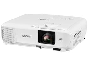 Projetor Epson PowerLite W49, Tecnologia 3LCD, 3.800 Lumens, Branco - V11H983020