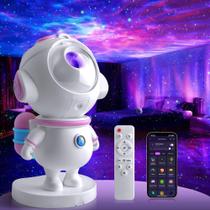 Projetor Estelar Galaxy Night Light Astronaut Space Pink Projetor Estelar Galaxy Night Light Astronaut Space Pink