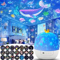 Projetor Estrelado Galaxy LytrDit com 21 Filmes para Quarto Infantil