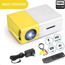 Projetor Filme Mini Yg300 Hdmi 400 Lumens Full Hd Portátil Tv Led