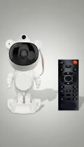 Projetor Galáxia Astronauta LED c/ Bluetooth