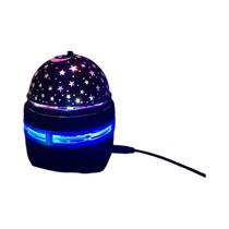 Projetor Galáxia Luz Noturna 5V USB Exibição Colorida Do Céu Estrelado Para Natal Quarto De Jogos