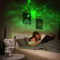 Projetor Galáxia Nebulosa Astronauta c/ Controle