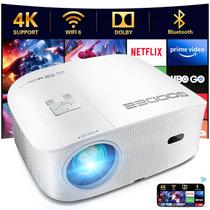 Projetor GooDee Smart 4K 1080P WiFi Bluetooth Dolby Audio
