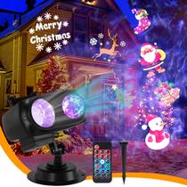 Projetor HAKUTA de Halloween e Natal com 10 Slides HD