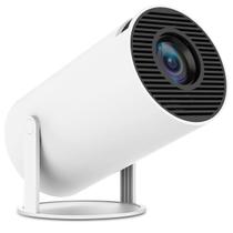 Projetor Hd 1080P Wifi Branco Portátil Bivolt Hdmi Usb