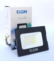 Projetor Holofote LED 10W 6500K Elgin Bivolt Projetor Holofote LED 10W 6500K Elgin Bivolt