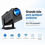 Projetor HY 320 com Keystone Automático Foco Manual WiFi Bluetooth Projetor HY 320 com Keystone Automático Foco Manual WiFi Bluetooth