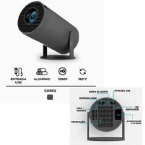 Projetor HY300 Pro 4K Cinema em Casa Wi-Fi