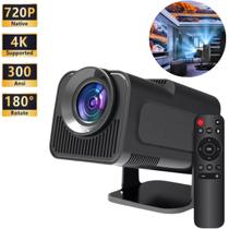 Projetor Hy320 Android sem fio Bluetooth 4k Mini para Entretenimento