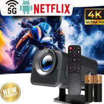 Projetor HY320 Celular 4K Full HD Portátil WiFi 5G Bluetooth Android HDMI USB LED Lançamento 2025 Projetor HY320 Celular 4K Full HD Portátil WiFi 5G Bluetooth Android HDMI USB LED Lançamento 2025