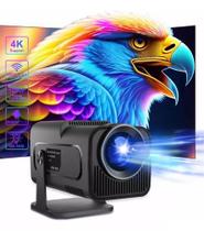 Projetor Hy320 Mini 4k 5g Wifi Bluetooth 5.0 12,000 Lumens Cor Preto 110v/220v Lançamento 2025