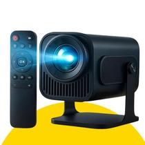 Projetor Hy320 Pro 4K Ultra Hd Android 13 Wifi6 Smart Tv Bluetooth 390 ANSI Hdmi Lançamento 2025 Projetor Hy320 Pro 4K Ultra Hd Android 13 Wifi6 Smart Tv Bluetooth 390 ANSI Hdmi Lançamento 2025