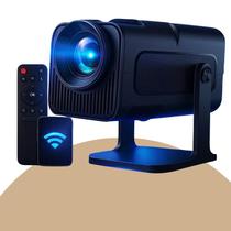 Projetor Hy320 Pro 4K Ultra Hd Android 13 Wifi6 Smart Tv Bluetooth 390 ANSI Hdmi Lançamento 2025