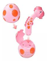 Projetor Infantil Desenho Ovo Girafa Dino( rosa)