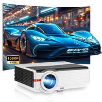 Projetor Inteligente CAIWEI - 1080P Native, 9000 Lumens, WiFi e Bluetooth