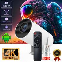 Projetor Inteligente Hy300 Pró 5G Smart 4K Wifi 6 Bluetooth 5.0 Android 11 Lançamento 2025 - NoroTech Eletrônicos