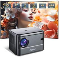 Projetor iSinbox Mini 20000 Lumens 1080P com Wi-Fi e Bluetooth - Inclui Bolsa