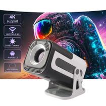 Projetor Jy320 Android 13 Portátil 4K HD 110v 220v com aplicativos