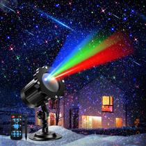 Projetor Laser RGB Alinkey para Exteriores - 3 Cores e Efeito Estrelado