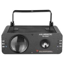 Projetor Laser Verde E Vermelho Com LED RGBW Modo Auto/Sound Bivolt AH-5042 AH LIGHTS Projetor Laser Verde E Vermelho Com LED RGBW Modo Auto/Sound Bivolt AH-5042 AH LIGHTS
