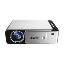 Projetor LCD 1280 x 720 3500 Lumens LED Portátil Bivolt T6 Luuk Young Prateado - Vedo