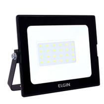 Projetor led 30w 6500k branca fria preto bivolt - ELGIN