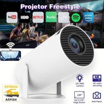 Projetor Led 4K Android 11.0 Portátil HD Bluetooth HDMI WIFI Bivolt Projetor Led 4K Android 11.0 Portátil HD Bluetooth HDMI WIFI Bivolt