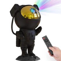 Projetor Led Astronauta Galaxia Estrela Nebulosa Espaço Decoraçao Quarto Teto Casa Espacial Cosmicos Enfeite Mesa