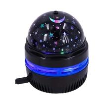 Projetor LED De Luz Do Norte Com Controle Remoto, Rotação Automática E Luz Noturna Para Decoração De