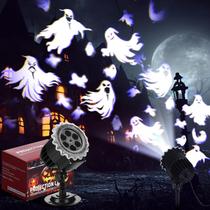Projetor LED Lingvee Halloween com 1 slide de filme