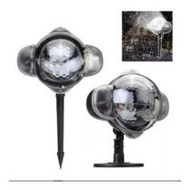 Projetor Led Natal Luz Neve Pisca Pisca Laser Espeto Jardim