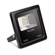 Projetor LED Para Uso Externo 10W / 6500K / Bivolt / Preto