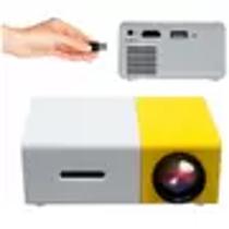 Projetor Led Portatil 600 Lumens 1920/1080P Yg300 - Original - led projector