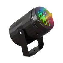 Projetor LED USB De Natal Com Flocos De Neve Do Papai Noel, Lâmpada Noturna Para Decoração De Festa